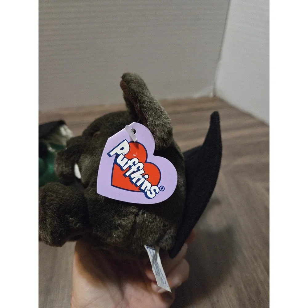 Puffkins Vintage 1994 Halloween Plush Set Of 3 Bat Witch Devil